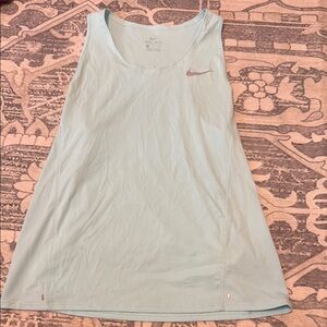 Nike Green Sleeveless Tank Top